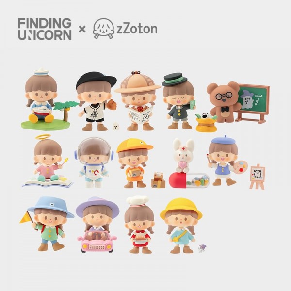 zZoton WHO IS LITTLE WITCH SERIES BLIND BOX